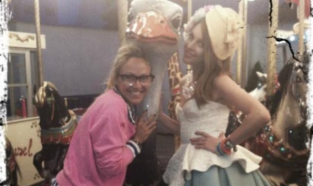 Alexandra's New Post: Backstage με την Τάμτα!