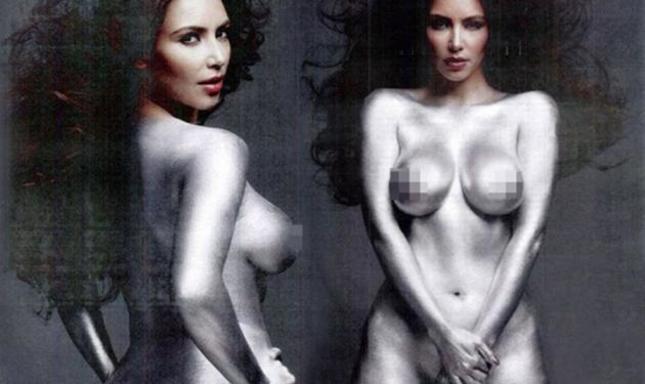 Η Kim Kardashian φωτογραφίζεται... γυμνή!