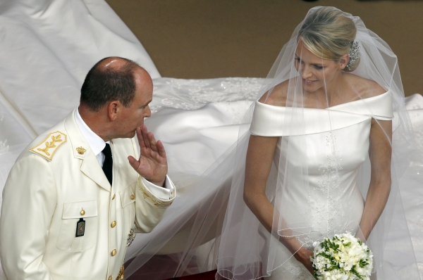  Αλβέρτος   Σαρλίν:Δείτε φωτογραφίες από τον θρησκευτικό γάμο τους