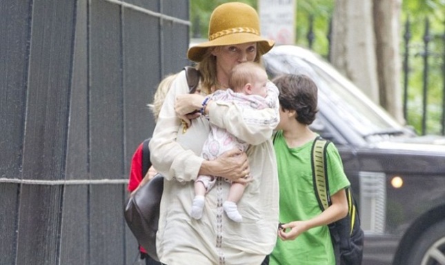 OMG! Η Uma Therman έδωσε στην κόρη της όνομα σιδηρόδρομο!