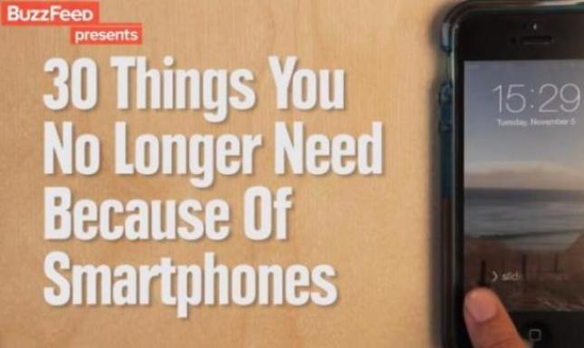 Δες τα 30 πράγματα που αντικατέστησαν τα smartphones