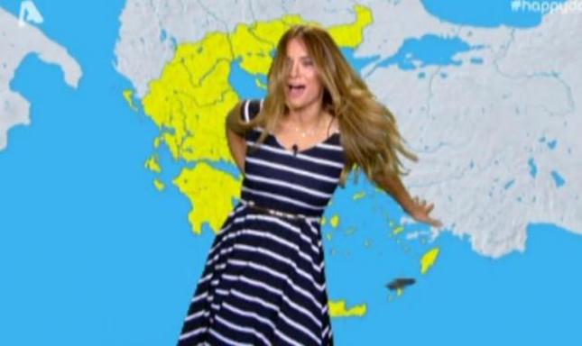 Το ατύχημα της Ελένης Τσολάκη στον αέρα της εκπομπής!