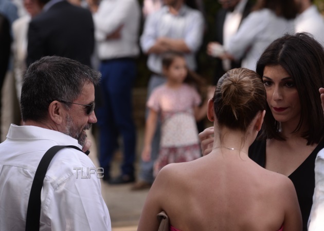 Σπύρος Παπαδόπουλος - Νικολέτα Κατσαηλίδου: Μαζί στο γάμο της Μαρίνας Ασλάνογλου! Φωτογραφίες