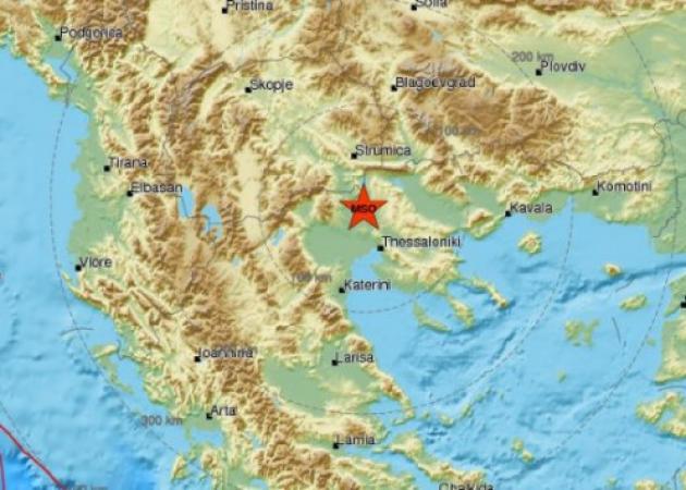 Μεγάλος σεισμός στο Κιλκίς - Κουνήθηκε η Θεσσαλονίκη