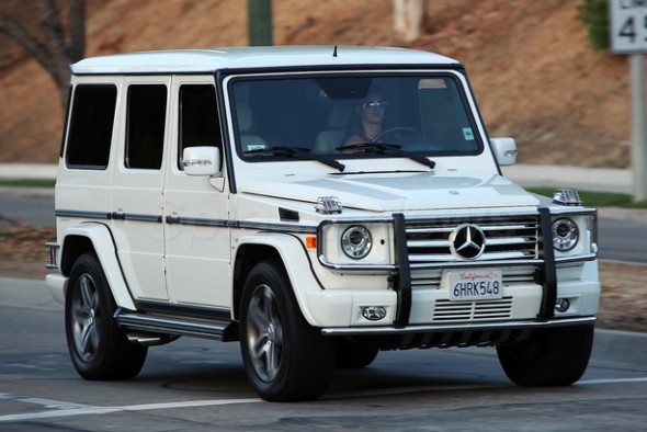 H Βritney Spears οδηγεί την αγαπημένη της  Mercedes-Benz G-Class!