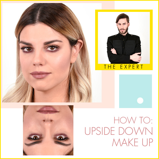  | Πώς να κάνεις ένα upside down makeup!