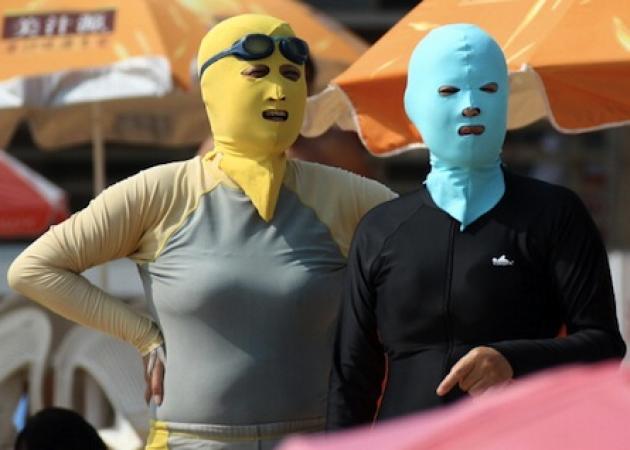 Facekini! Το νέο… OMG trend που κάνει θραύση στην Κίνα!