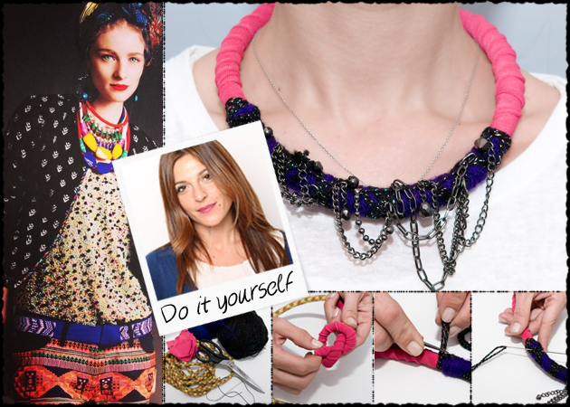 DIY:Tα statement necklaces είναι τάση και η Π.Αναστούλη σου δείχνει πως να τα φτιάξεις!