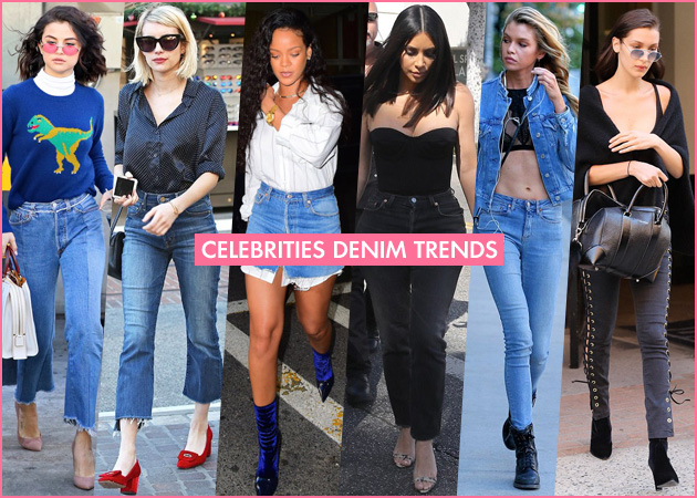 7 denim τάσεις που θα φορέσουμε αυτήν τη σεζόν σύμφωνα με τις celebrities