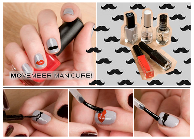 Τι είναι και πώς να κάνεις το… Movember manicure!