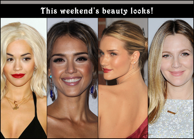 Τσέκαρε τα καλύτερα make up και μαλλιά αυτού του weekend! Rita Ora, Jessica Alba κ.α!