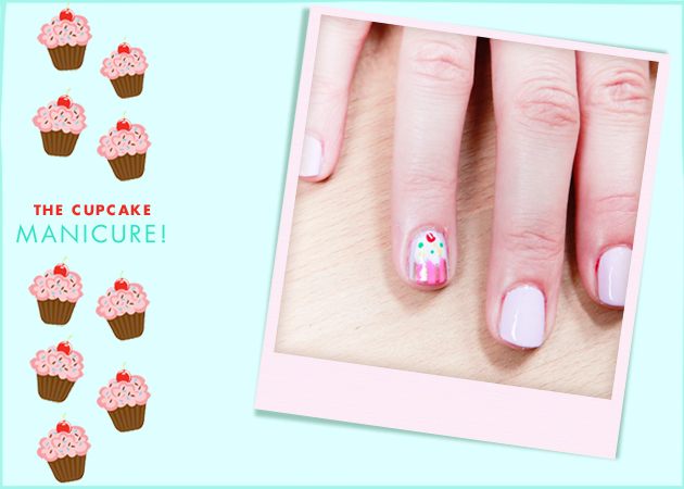 Πώς να κάνεις το cupcake manicure!
