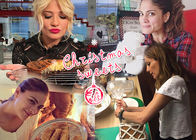 Τα γιορτινά γλυκά που ετοίμασαν οι Ελληνίδες celebrities! Φωτογραφίες