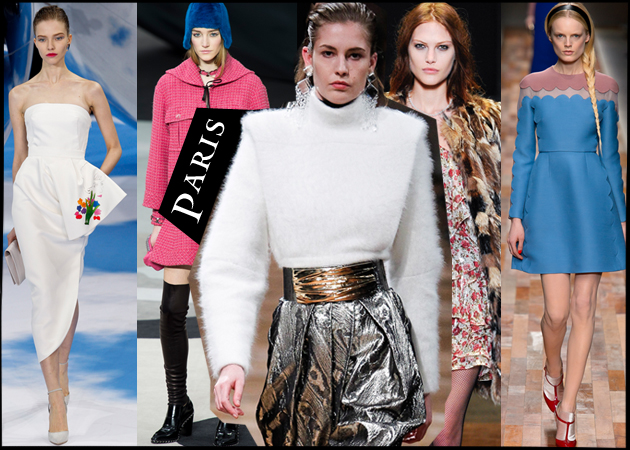 Όλα όσα έδειξαν οι μεγάλοι οίκοι στο Paris Fashion Week για τον επόμενο χειμώνα!