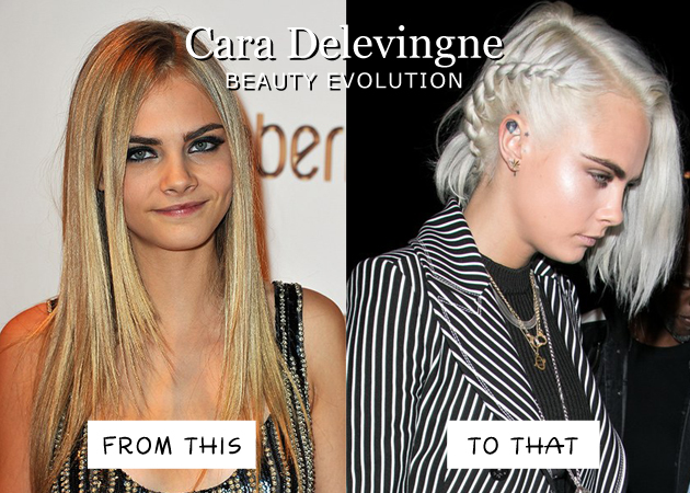 Πρέπει να δεις τις beauty αλλαγές της Cara Delevingne από το 2010 μέχρι σήμερα