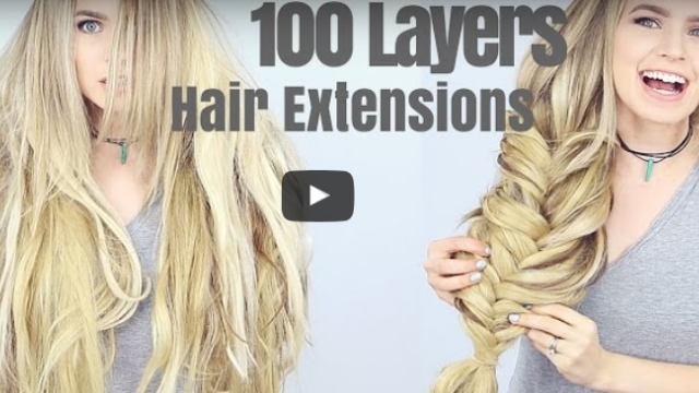 Χρησιμοποίησε 100 layers hair extensions για να κάνει την πιο μεγάλη πλεξίδα που είδες ποτέ!