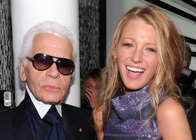 O Karl Lagerfeld προσέλαβε την Blake Lively