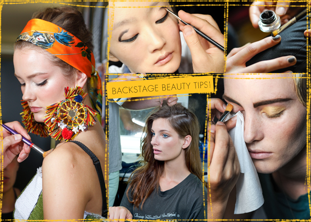 Τρυπώσαμε στα fashion shows και μάθαμε τα 20 μυστικά των make up artists!