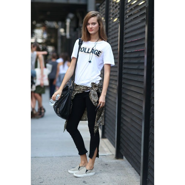 11 | T-shirt + Cropped pants