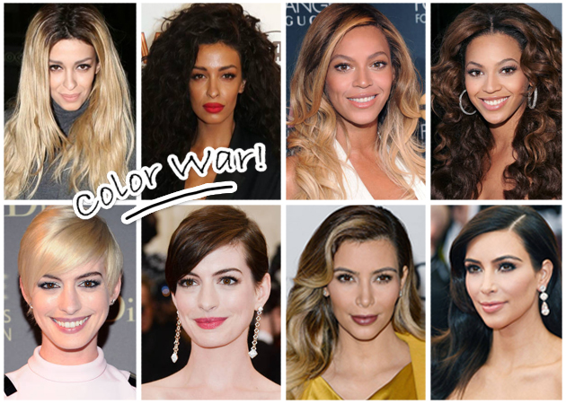 Beauty poll! Πώς προτιμάς αυτές τις stars; Ξανθιές ή καστανές;