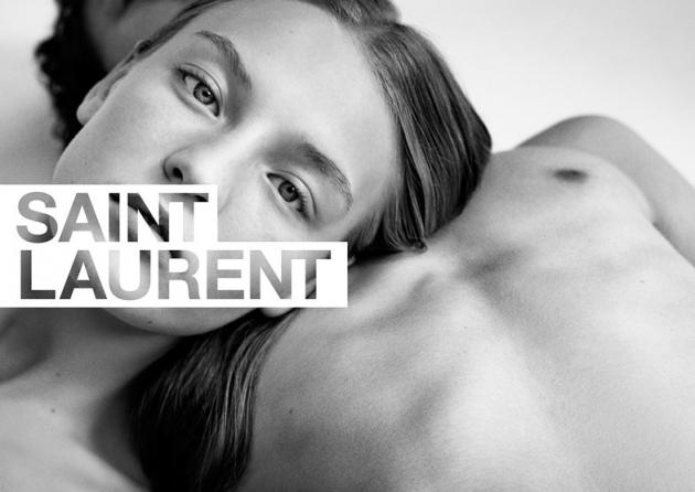 Ο Saint Laurent κάνει την πρώτη του καμπάνια μετά τον Hedi Slimane