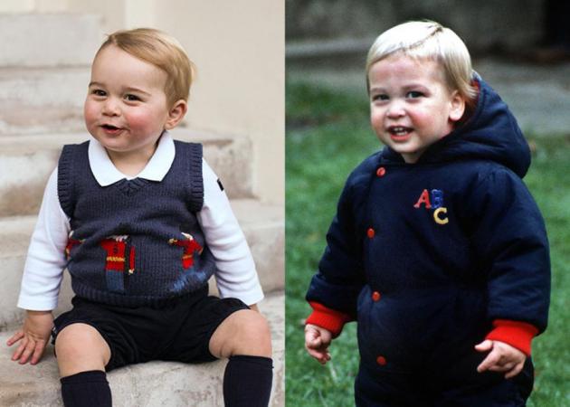 Πρίγκηπας Γεώργιος: Η εκπληκτική ομοιότητα με τον πατέρα του σε φωτογραφίες!