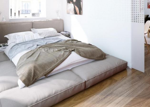 Διακόσμηση κρεβατοκάμαρας: Απίθανες ιδέες για χαμηλά κρεβάτια!