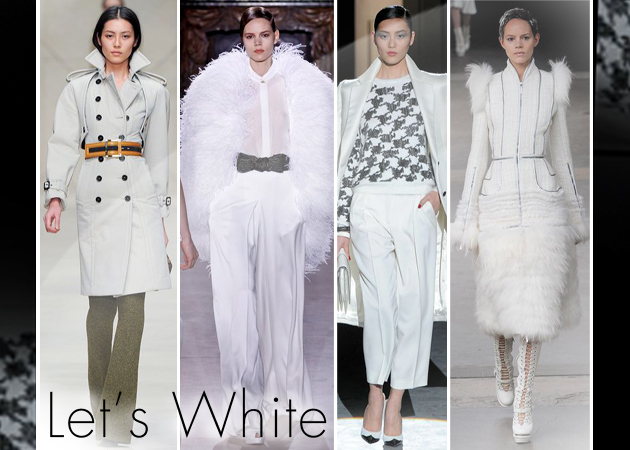Ποιος είπε ότι το λευκό ανήκει στο Καλοκαίρι; Η μόδα προτείνει το λευκό πανωφόρι για τον Χειμώνα…
