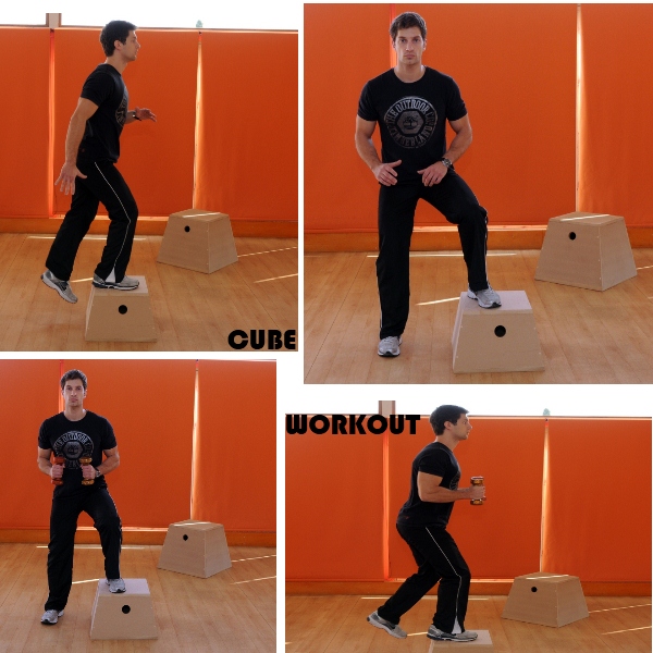 1 | Cube Workout! Ασκήσεις για να γυμνάσεις τον κορμό και τα πόδια...