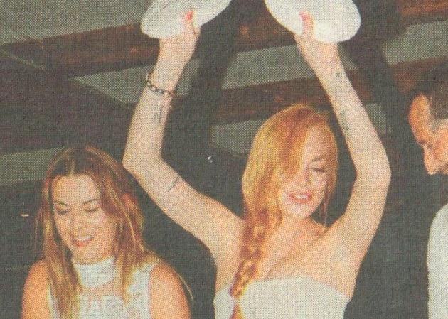Lindsay Lohan: “Τα έσπασε” στο ξέφρενο πάρτι των γενεθλίων της! Νέες φωτογραφίες