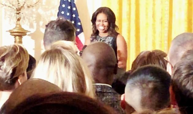 Ελληνίδα σχεδιάστρια στο Λευκό Οίκο για το Fashion Edu event με οικοδέσποινα τη Michelle Obama!