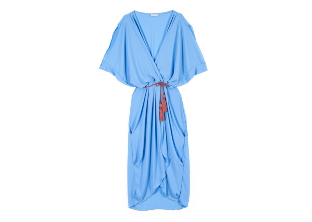 Γαλάζιο κρουαζέ φόρεμα: Δικό σου με ένα “κλικ”