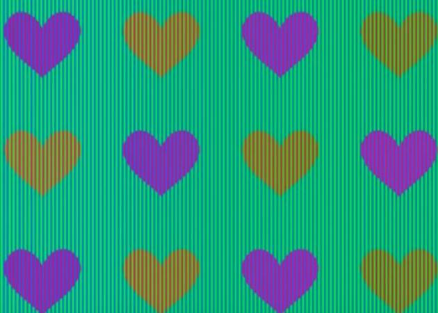 Οι καρδιές αυτές έχουν ΤΟ ΙΔΙΟ χρώμα! Η οφθαλμαπάτη που μπέρδεψε όλο το ίντερνετ