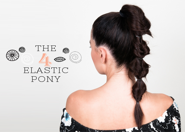 Έχεις…4 λαστιχάκια; Έχεις το τέλειο ponytail! Δες πώς γίνεται!