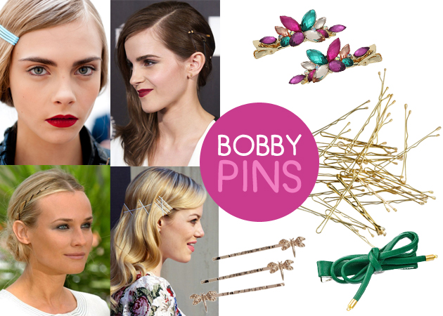 Bobby pins! Ή αλλιώς 7 καθόλου βαρετοί τρόποι να φορέσεις τσιμπιδάκια στα μαλλιά σου!