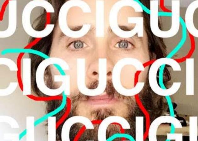Ο Jared Leto αναλαμβάνει προσωρινά το λογαριασμό του οίκου GUCCI στο Snapchat!