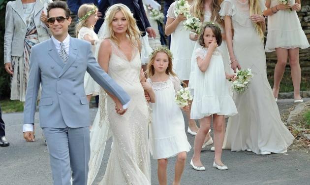 Δες φωτογραφίες από το γάμο της Kate Moss