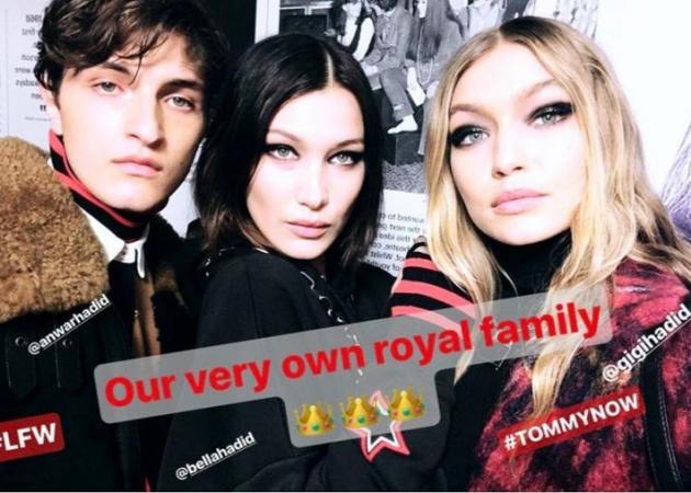 Gigi, Bella και Anwar Hadid: Η στιγμή που τα τρία αδέρφια εμφανίστηκαν στο catwalk γνωστού brand