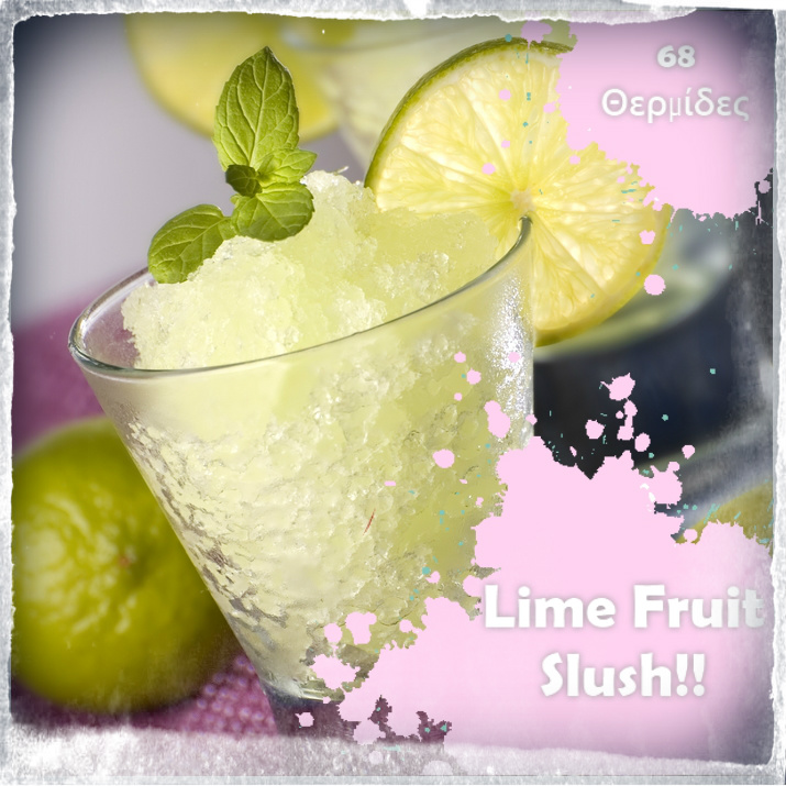 Lime Fruit Slush