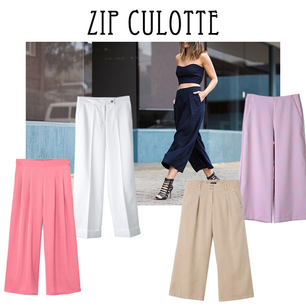 1 | Ζip culottes