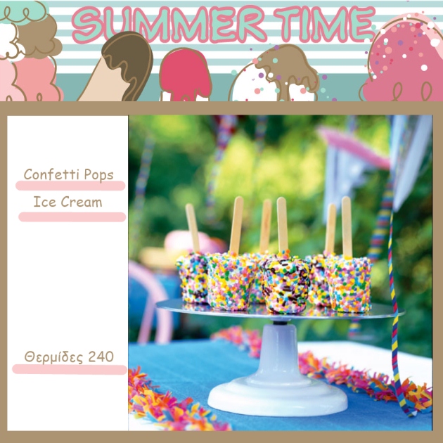 4 | Confetti Ice Cream Pops