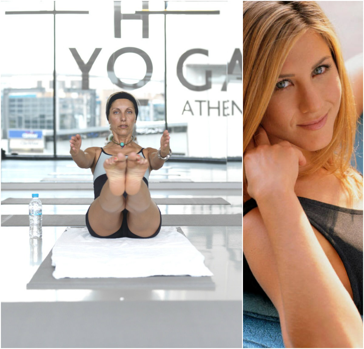 3 | Jennifer Aniston! Μια πόζα yoga για την Jennifer