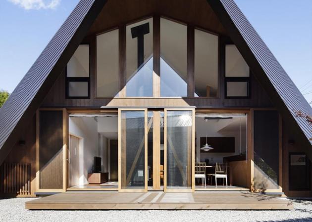 Ένα γιαπωνέζικο σπίτι με έμπνευση origami! Δες τις φωτογραφίες!