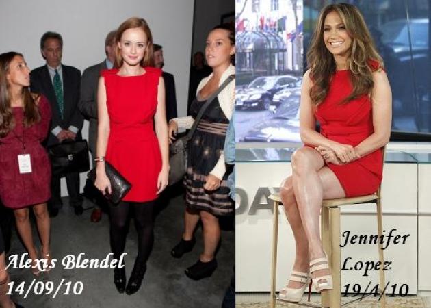 Ποια φόρεσε το ίδιο φόρεμα με την Jennifer Lopez;