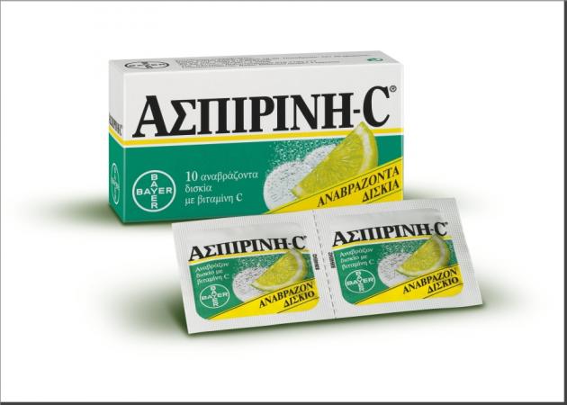 Η ασπιρίνη C κυκλοφορεί και πάλι στην Ελλάδα