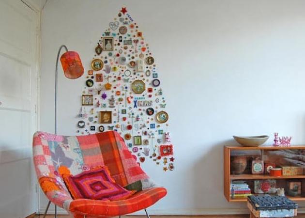 Χριστουγεννιάτικη διακόσμηση: Πώς να στολίσεις χωρίς… δέντρο!