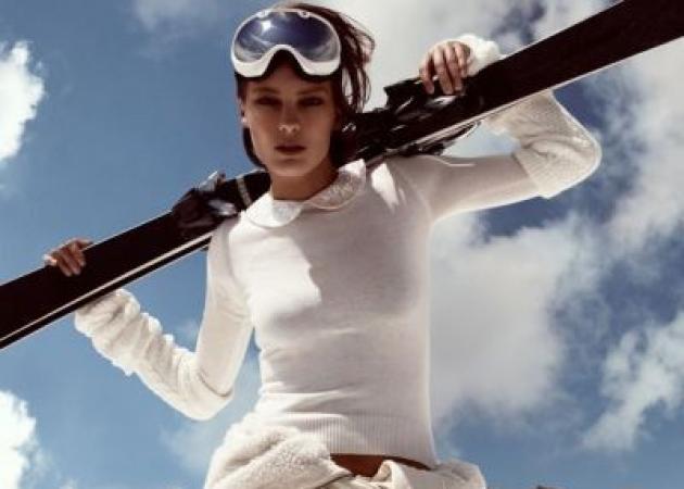 Θα πας για σκι; Το τέλειο beauty look για τα χιόνια από την Bella Hadid!