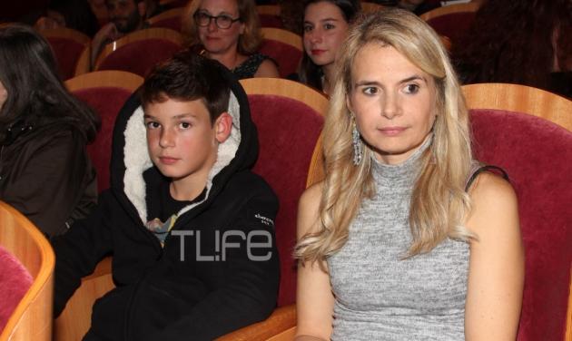 Μιλένα Αποστολάκη: Εμφάνιση μετά από χρόνια με τον γιο της!