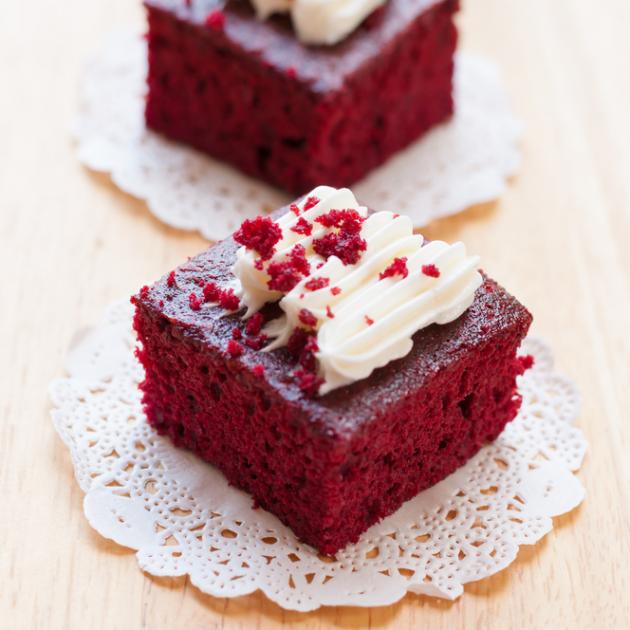 Red velvet brownies