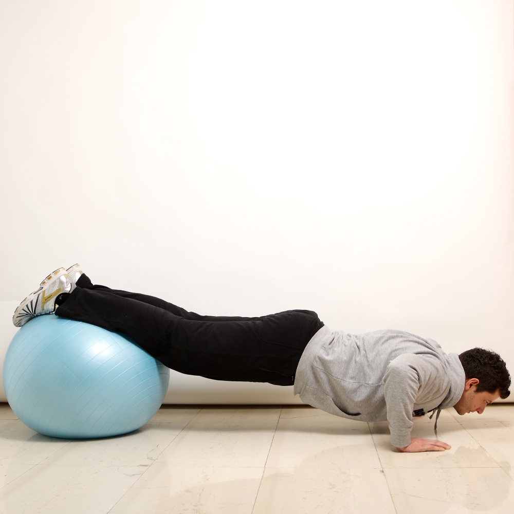 4 | Push Ups επάνω στη fit ball (β' μέρος)